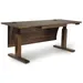 Copeland Furniture Invigo Sit-Stand Desk with Modesty Panel - 3072-REC-SQ-76-W-P-N-G-D-M-W