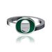 Dayna Designs Oregon Ducks Bypass Enamel Silver Ring