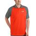 Men's Antigua Orange/Steel Virginia Tech Hokies Nova Polo