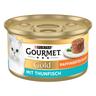 48x85g thon Recettes raffinées Gold Gourmet - Nourriture pour Chat