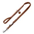 Laisse réglable HUNTER Aalborg, cognac L 200 x l 1,5 cm - pour chien