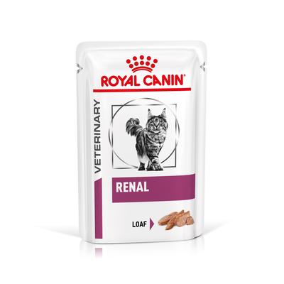 48x85g Renal Mousse Royal Canin Veterinary Diet - Sachet pour chat