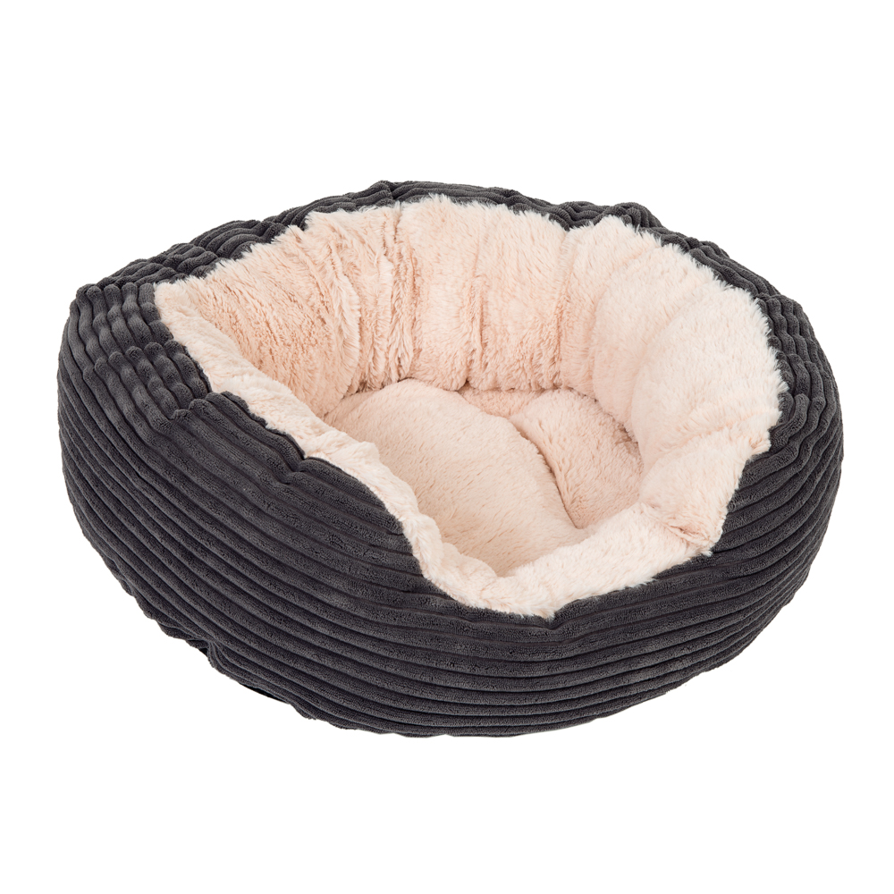 Panier Cozy Cord Chien / Chat L81 l63 H18cm - Panier pour Chien