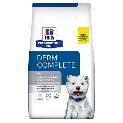 Lot de 2 paquets Hill's Prescription Diet pour chien - Derm Complete Mini (2 x 6 kg)