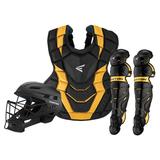 Easton ELITE X Intermediate Catcher's Box Set - Ages 13-15 Black/Gold