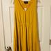Anthropologie Dresses | Coa Anthropologie Yellow Dress Size L | Color: Gold/Yellow | Size: L