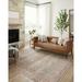 Brown/Gray 114 x 90 x 0.19 in Area Rug - Angela Rose x Loloi Aubrey Ocean/Spice Area Rug Polyester | 114 H x 90 W x 0.19 D in | Wayfair