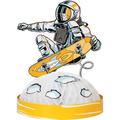 Creative Converting Space Skater Centerpiece, 3 ct in White/Yellow | Wayfair DTC360514CNTR