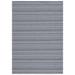 White 60 x 36 x 0.25 in Indoor Area Rug - Martha Stewart Rugs Striped Machine Woven Area Rug in Navy/Light Gray | 60 H x 36 W x 0.25 D in | Wayfair