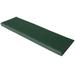 Rubber-Cal, Inc. Rubber-Cal "Eco-Sport" Ramp 1 X 6 X 20 Inch - Coal - 4 Pack Plastic in Green | 1 H x 20 W x 6 D in | Wayfair 03-210-GR-4pk