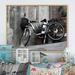 Ebern Designs Vintage Style Bicycle - Picture Frame Print on Canvas in Black/White | 8 H x 12 W x 1 D in | Wayfair 9C23C82BEFCE494CACDA77CF87425711