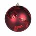 The Holiday Aisle® Sequin Swirl Ball Ornament Plastic in Red | 4 H x 4 W x 4 D in | Wayfair 6AC6752CFE51406D8A601CD8E2F16717