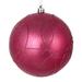 The Holiday Aisle® Ball Ornament Plastic in Pink | 4.75 H x 4.75 W x 4.75 D in | Wayfair 588F16E8AA9C491F9B8DC4055F62E55F