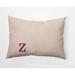 Latitude Run® Polyfill Indoor/Outdoor Rectangular Lumbar Cushion Polyester/Polyfill blend in Pink | 14 H x 20 W x 6 D in | Wayfair