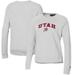 Women's Under Armour Gray Utah Utes All Day Pullover Sweatshirt