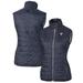 Women's Cutter & Buck Anthracite Fanatics Corporate Rainier PrimaLoft Womens Eco Insulated Full-Zip Puffer Vest