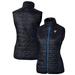 Women's Cutter & Buck Navy Fanatics Corporate Rainier PrimaLoft Womens Eco Insulated Full-Zip Puffer Vest