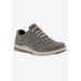 Wide Width Women's Drew Columbia Flats by Drew in Grey Suede (Size 5 W)