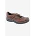 Extra Wide Width Women's Drew Endeavor Flats by Drew in Dusty Brown Leather (Size 5 WW)