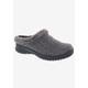 Women's Drew Comfy Mules by Drew in Grey Fabric (Size 10 M)