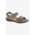 Women's Drew Workaroud Sandals by Drew in Stone Leather (Size 7 N)