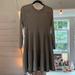 American Eagle Outfitters Dresses | American Eagle Grey Babydoll Dress | Color: Gray | Size: M