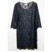 Anthropologie Dresses | Anthropologie Hd In Paris Black Lace Dress | Color: Black | Size: M