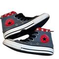 Converse Shoes | Converse All-Star Chuck Taylor Zipper Back High-Top Sneakers Sz 11 Kids | Color: Gray | Size: 11b
