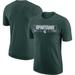 Men's Nike Green Michigan State Spartans Wordmark Stadium T-Shirt