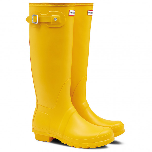 Hunter Boots - Women's Original Tall - Gummistiefel 39 | EU 39 gelb