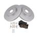 2015-2019 Infiniti Q70L Front Brake Pad and Rotor Kit - TRQ