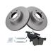 2014-2018 BMW 328d xDrive Front Brake Pad and Rotor Kit - TRQ