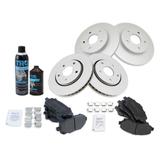 2008-2011 Chrysler Town & Country Front and Rear Brake Pad and Rotor Kit - TRQ BKA23280