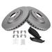 2010-2019 Ford Taurus Front Brake Pad and Rotor Kit - TRQ BKA24117