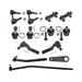 2008-2019 Ford E350 Super Duty Front Ball Joints Tie Rods Sway Bar Link Kit - TRQ PSA30438