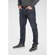 Tapered-fit-Jeans ARIZONA "Jaxton" Gr. 40, Länge 34, blau (dark blue used) Herren Jeans 5-Pocket-Jeans Tapered-Jeans