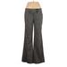 Spring Street Dress Pants - High Rise: Gray Bottoms - Women's Size 13