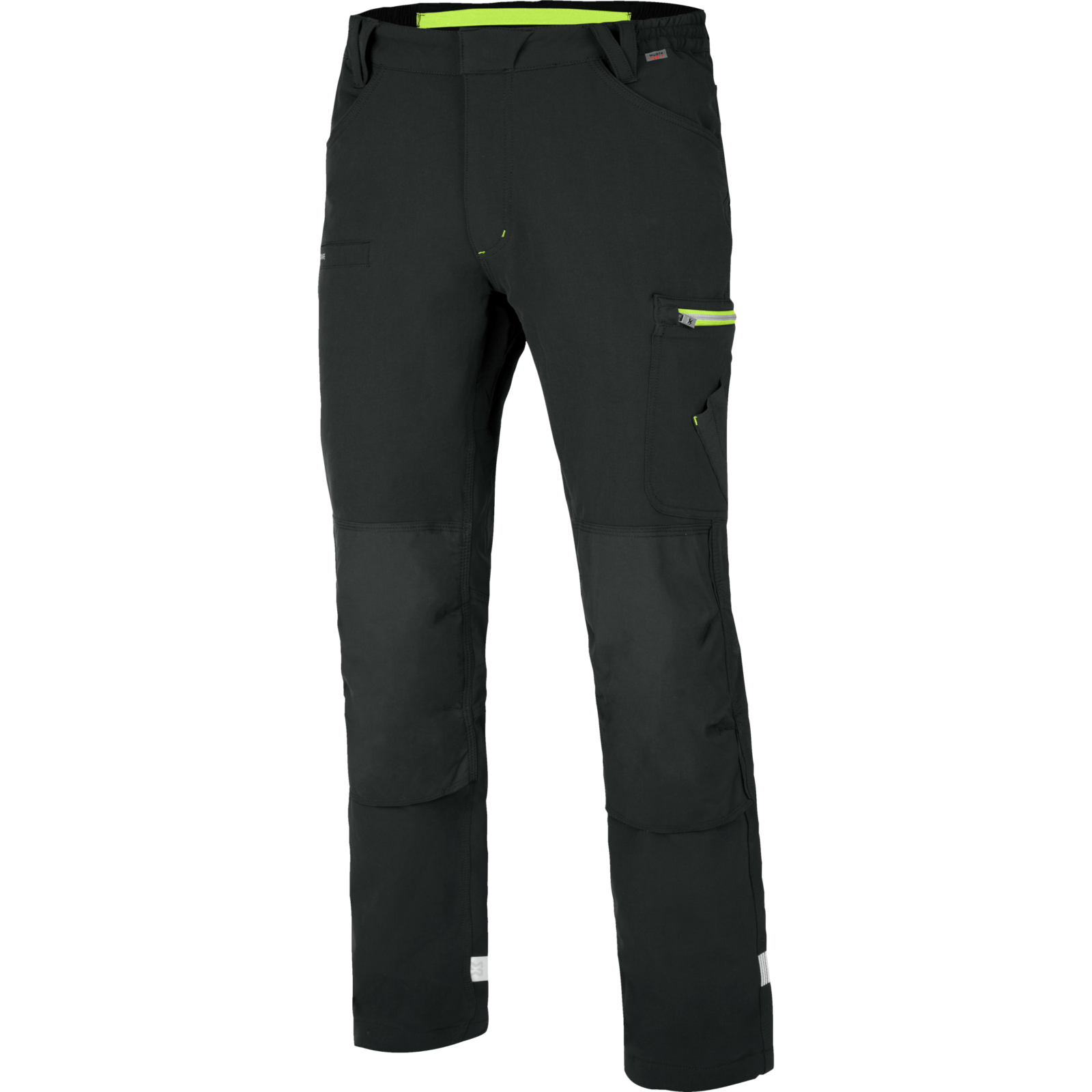 Pantalon de travail hiver Stretch Evolution Würth MODYF Anthracite/Lime