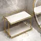 Étagères de salle de bain étanches, étagère de rangement, Style Simple, organisateur de douche, support d'accessoires de cuisine et de salle de bains