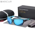 BARCUR-Lunettes de soleil de sport TR90 pour homme et femme verres polarisés à la mode pour la