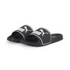 Sandale PUMA "Leadcat 2.0 Sandalen Erwachsene", Gr. 38, schwarz-weiß (schwarz, weiß), Obermaterial: Synthetik; Futter: Textil; Innensohle: Synthetik; Laufsohle: Synthetik, Schuhe