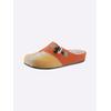 Pantoffel CASUAL LOOKS, Damen, Gr. 38, orange, Filz, modisch, Schuhe