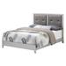 LYKE Home Presley Silver Champagne Bed