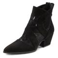 Stiefelette LASCANA Gr. 38, schwarz Damen Schuhe Sommerboots Cowboy-Stiefelette Cowboyboots Stiefelette Reißverschlussstiefeletten Bestseller