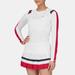 Fila Heritage Essentials Long Sleeve Top Women's Tennis Apparel White/Crimson/Fila Navy