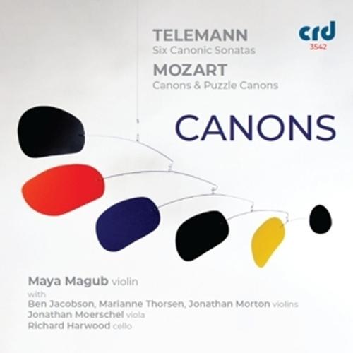 Six Canonic Sonatas/Canons & Puzzle Canons - Maya Magub, Maya Magub. (CD)