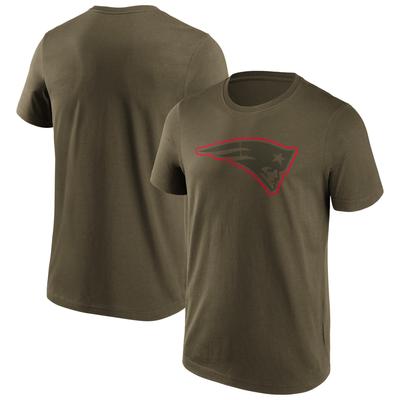 New England Patriots Khaki Color Pop Graphic T-Shirt – Herren Image