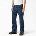 Dickies Men's Flex DuraTech Relaxed Fit Jeans - Medium Blue Size 42 30 (DU301)