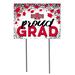 Arkansas State Red Wolves 18'' x 24'' Grad Yard Sign