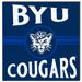 BYU Cougars 10'' x Retro Team Sign